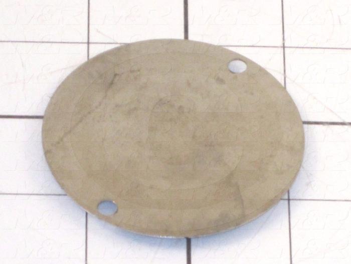 Fabricated Parts, Chain Pin Reinforcement, 2.63 in. Diameter, 24 GA Thickness