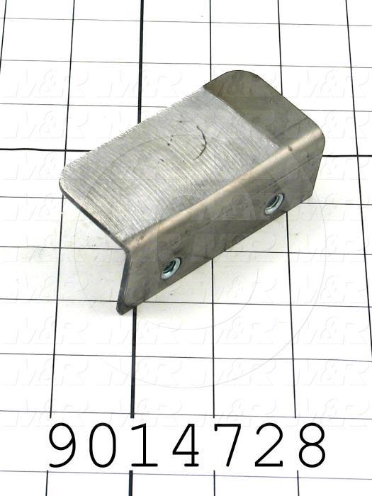 Fabricated Parts, Chain Tensioner Brkt Weld & Assy, 3.50 in. Length, 1.63 in. Width, 1.25 in. Height, Painted Black Finish