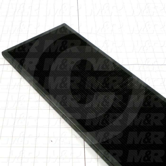 Fabricated Parts, Chevron Plate Retro, 46.88 in. Length, 8.50 in. Width, 0.70 in. Height