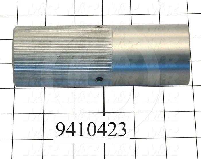 Fabricated Parts, Chopper Cylinder Stroke Adjustment Knob, 5.63 in. Length, 2.00 in. Diameter