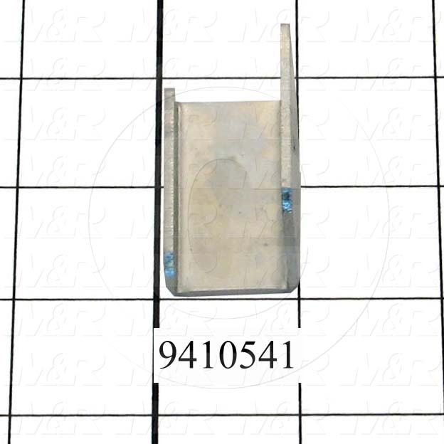 Fabricated Parts, Clamp Holder Spring 1.88"Lg., 1.88 in. Length, 1.07 in. Width, 1.02 in. Height, 14 GA Thickness, Regular Zinc Finish