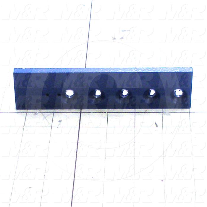Fabricated Parts, Clevis Guide, 6.50 in. Length, 1.50 in. Width, 0.31 in. Thickness, Right Side