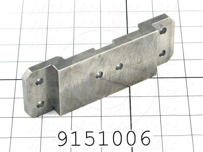 Fabricated Parts, Clevis Lock, 6.00 in. Length, 2.00 in. Width, 0.69 in. Height