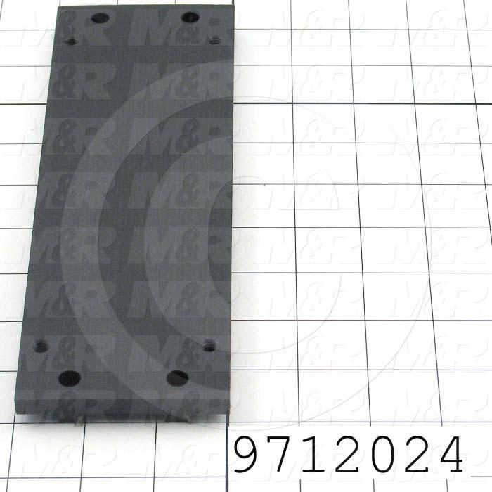 Fabricated Parts, Control Box Slide 9"Lg, 9.00 in. Length, 1.50 in. Width, 0.50 in. Height