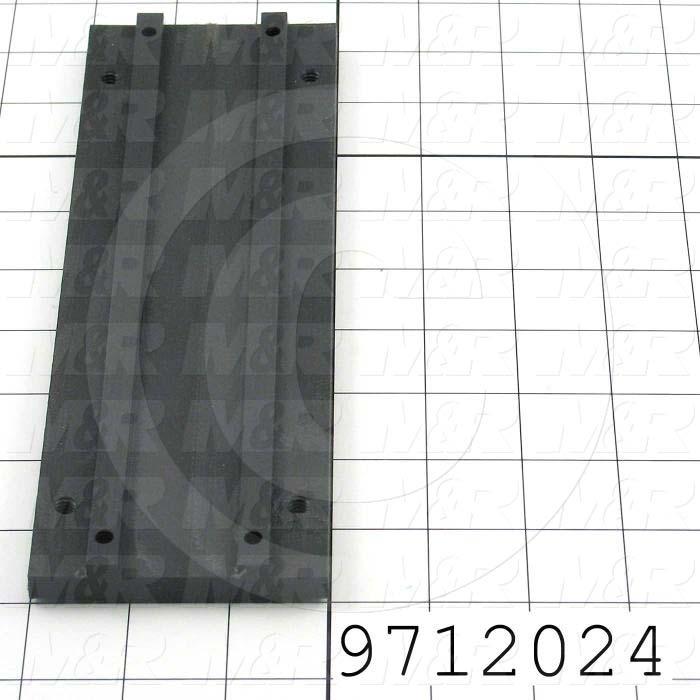 Fabricated Parts, Control Box Slide 9"Lg, 9.00 in. Length, 1.50 in. Width, 0.50 in. Height