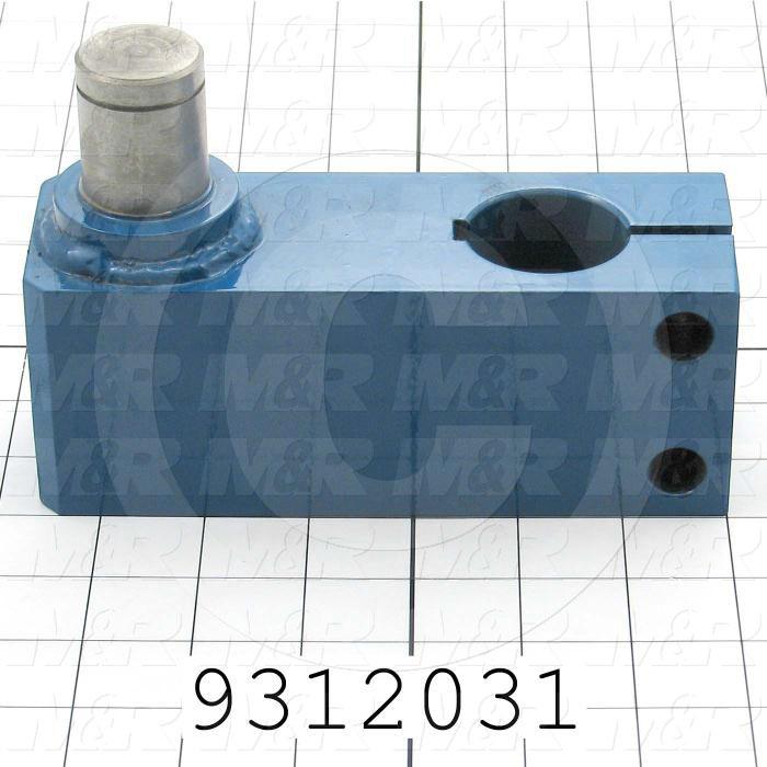 Fabricated Parts, Crank Arm Weldment 6.625", 6.63 in. Length, 3.63 in. Width, 2.5 in. Height