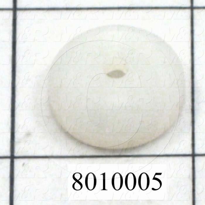 Fabricated Parts, Cup Washer, 0.27 in. Thickness