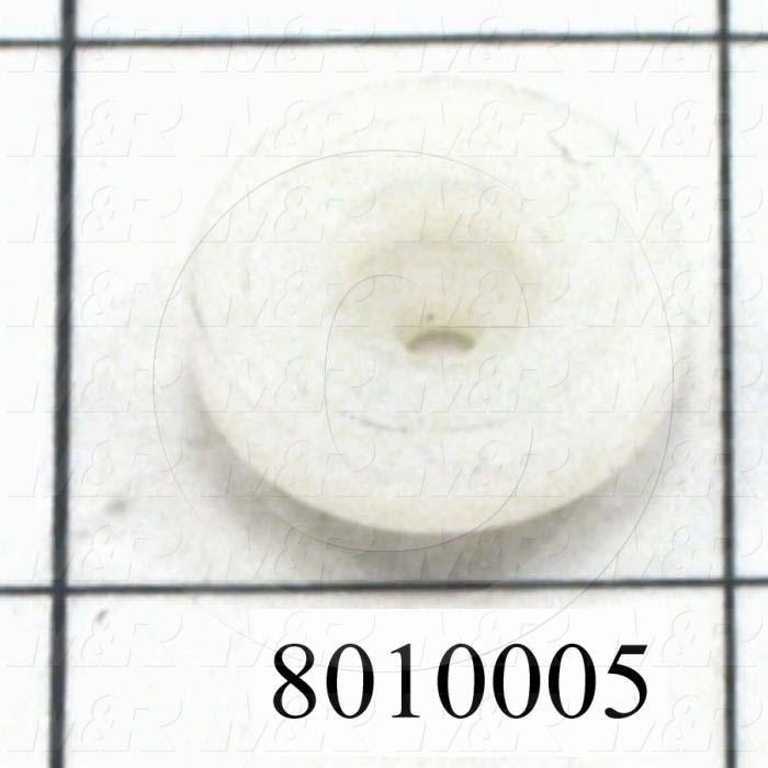 Fabricated Parts, Cup Washer, 0.27 in. Thickness