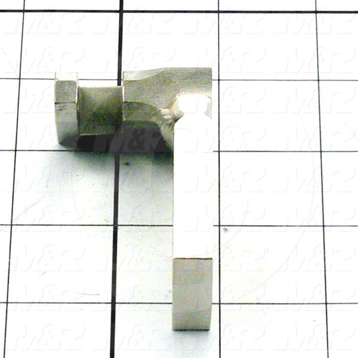 Fabricated Parts, Cylinder Bracket Weldment, 2.09 in. Length, 1.52 in. Width, 2.11 in. Height