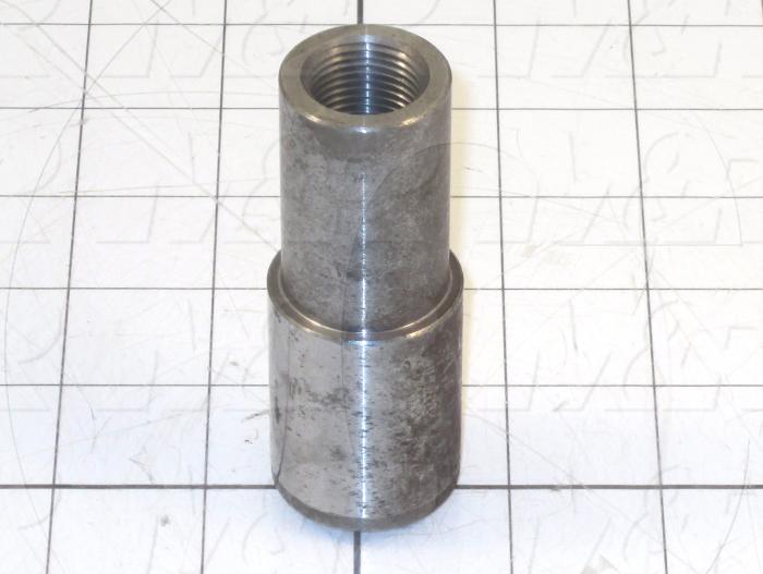 Fabricated Parts, Cylinder Extension, 3.28 in. Length, 1.24 in. Diameter