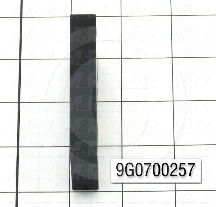 Fabricated Parts, Cylinder Holder, 3.00 in. Length, 1.50 in. Width, 0.50 in. Height