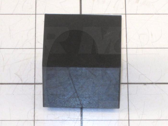 Fabricated Parts, Cylinder Holder/Mount, 1.45 in. Length, 1.38 in. Width, 1.63 in. Height, Plain Finish