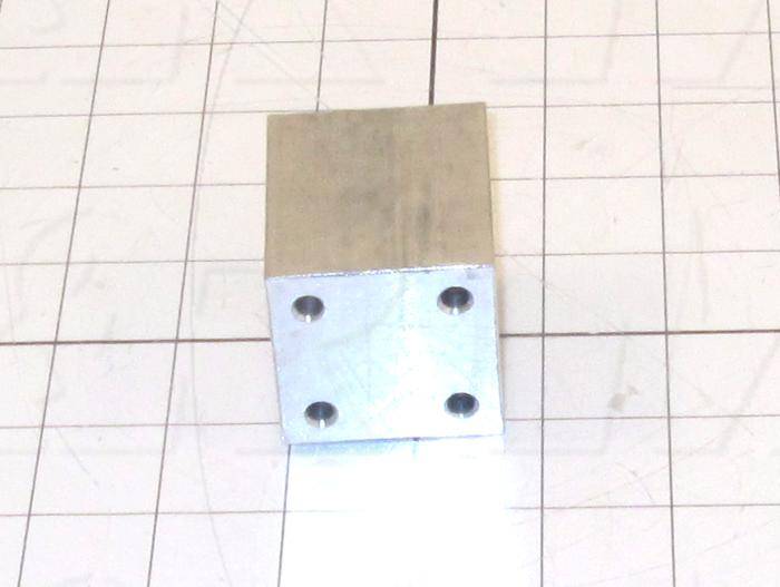 Fabricated Parts, Cylinder Mounting Bracket 2" C, 2.00 in. Length, 1.75 in. Width, 1.75 in. Thickness