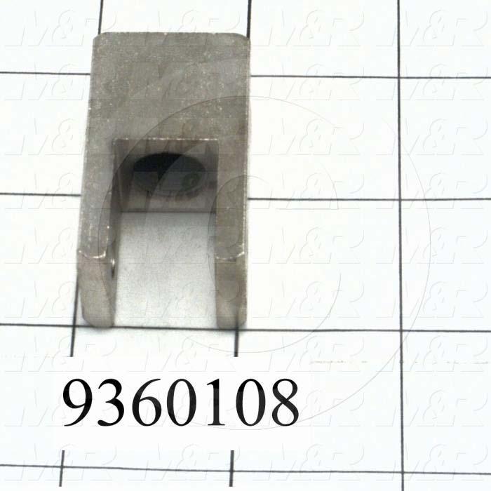 Fabricated Parts, Cylinder Pivot Bracket, 1.75 in. Length, 1.00 in. Width, 0.75 in. Height