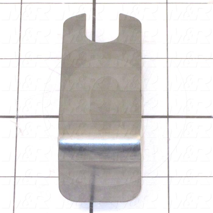 Fabricated Parts, Double Side Key, 4.00 in. Length, 1.05 in. Width, 12 GA Thickness