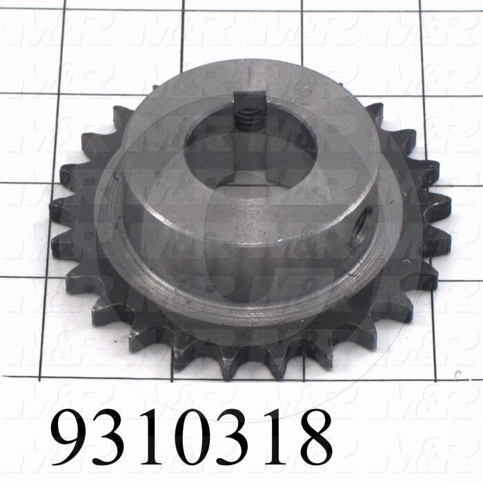 Fabricated Parts, Drive Sprocket, 3.00 in. Diameter, 0.78 in. Thickness