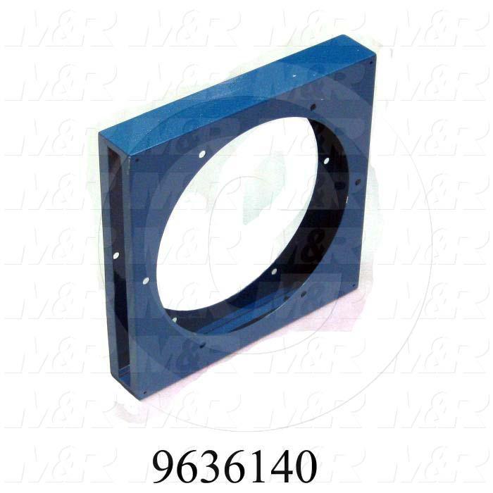Fabricated Parts, Filter Holder, 14.70 in. Length, 14.70 in. Width, 2.56 in. Height