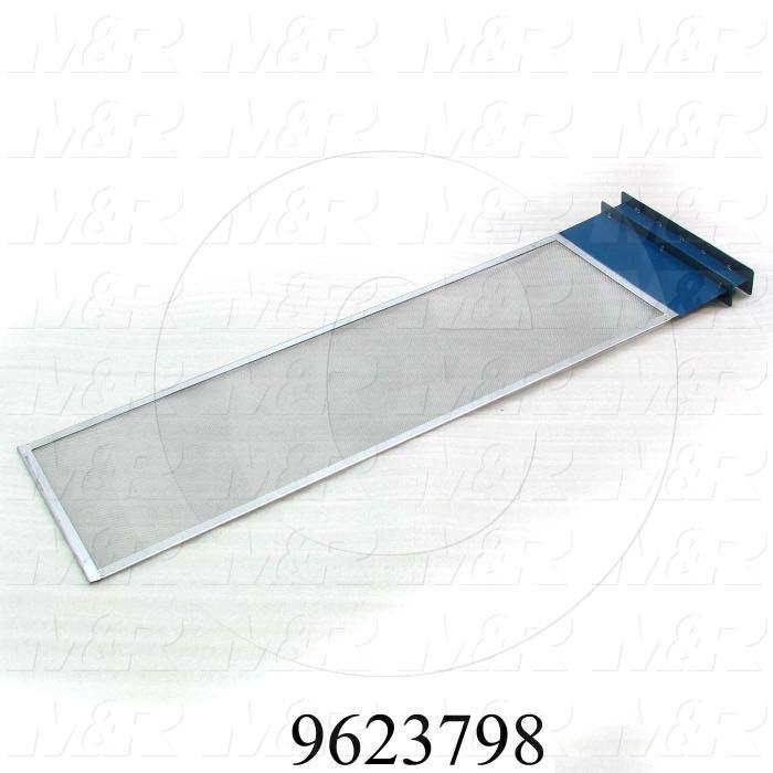 Fabricated Parts, Filter Weldment 42.25"Lg R, 42.25 in. Length, 11.50 in. Width