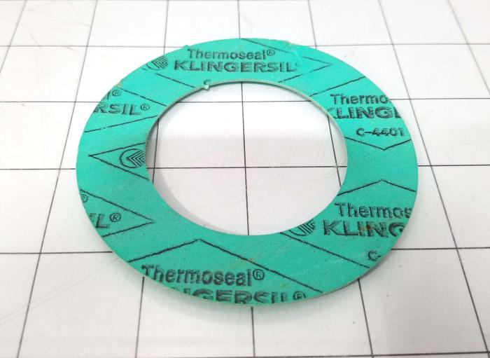 Fabricated Parts, Flange Seal, 3.62 in. Diameter, 0.06 in. Thickness