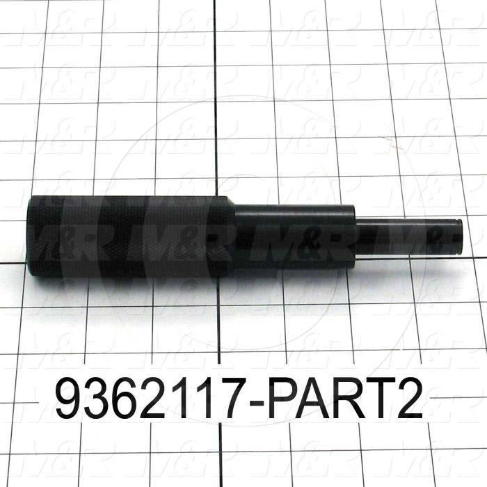 Fabricated Parts, Flood Adjustment Knob, 6.66 in. Length, 1.25 in. Diameter