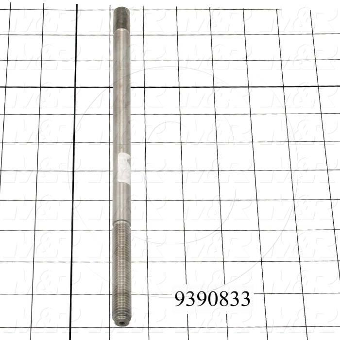 Fabricated Parts, Flood Bar Adjustment Stud, 10.67 in. Length, 1/2-20 Thread Size