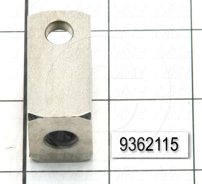 Fabricated Parts, Flood Pivot Bracket, 0.75 in. Length, 1.00 in. Width, 1.50 in. Height