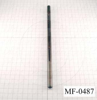 Fabricated Parts, Fold Belt Drive Shaft, 23.50 in. Length, 1.00 in. Diameter