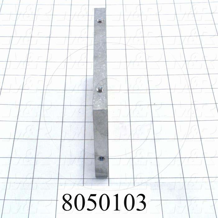 Fabricated Parts, Front End Plate, 5.88 in. Length, 4.00 in. Width