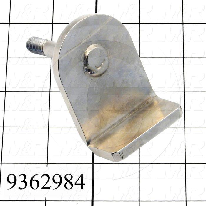 Fabricated Parts, Front Micro Lock Bolt, 3.66 in. Length, 2.00 in. Width, 3.56 in. Height