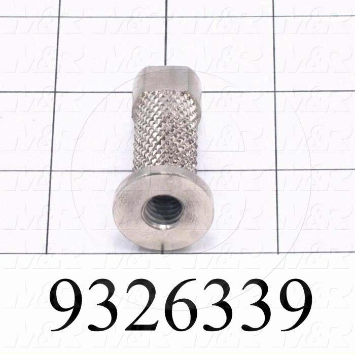 Fabricated Parts, Front Peel Knob, 1.75 in. Length, 0.88 in. Diameter