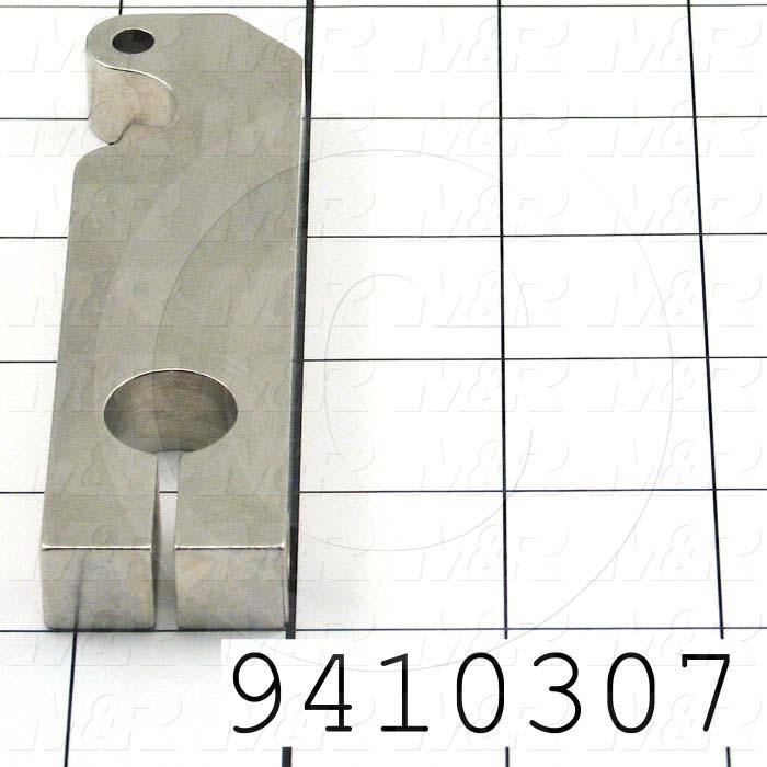 Fabricated Parts, Front Peel Leveler weld, 4.25 in. Length, 1.13 in. Width, 0.50 in. Thickness, Nickel Plated Finish