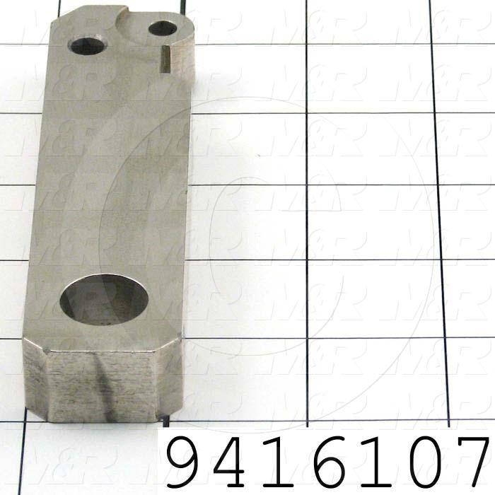 Fabricated Parts, Front Peel Lever, 4.88 in. Length, 1.13 in. Width, 0.50 in. Height, OC50001 Nickel Plating Finish