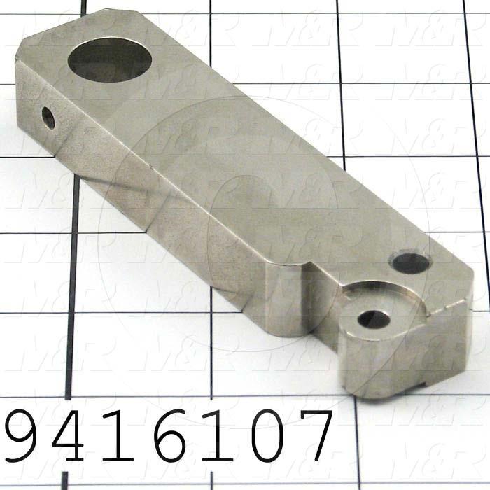 Fabricated Parts, Front Peel Lever, 4.88 in. Length, 1.13 in. Width, 0.50 in. Height, OC50001 Nickel Plating Finish