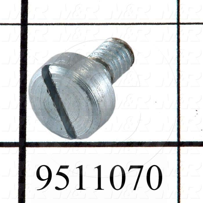 Fabricated Parts, Front Peel Rod End Screw, 0.75 in. Length, 0.55 in. Diameter