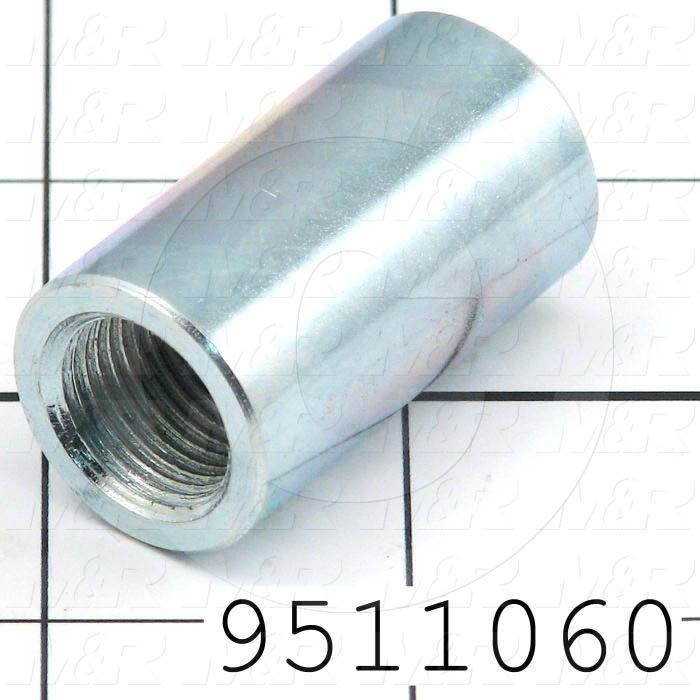 Fabricated Parts, Front Peel Telesc. Housing, 1.62 in. Length, 0.87 in. Diameter