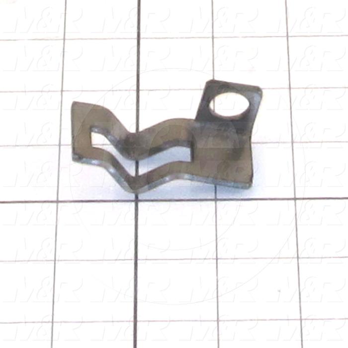 Fabricated Parts, Front Prox Mounting Bracket, 2.13 in. Length, 1.35 in. Width, 1.00 in. Height, 12 GA Thickness