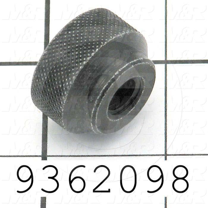 Fabricated Parts, Front Screen Holder Knob, 0.63 in. Length, 1.00 in. Diameter