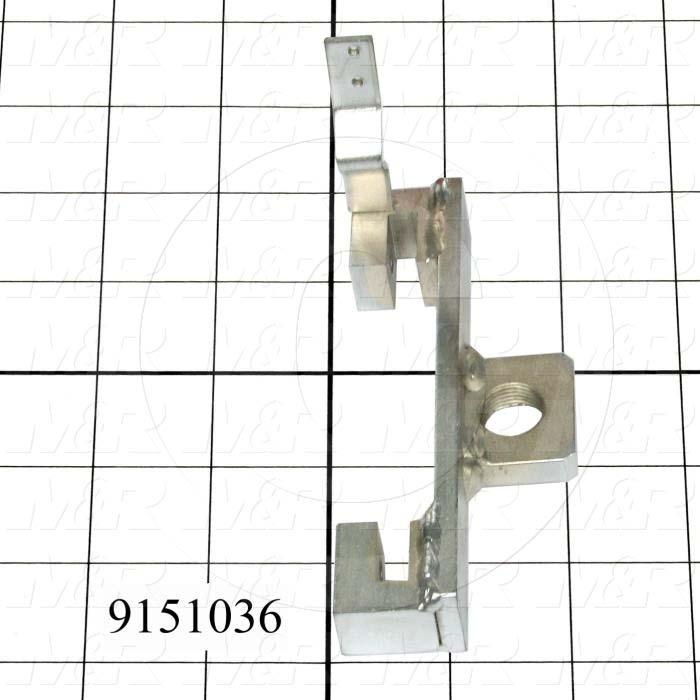 Fabricated Parts, Front Shock Mounting Bracket, 5.75 in. Length, 3.31 in. Width, 1.25 in. Height