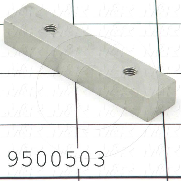 Fabricated Parts, Front Spacer, 2.30 in. Length, 0.50 in. Width, 0.35 in. Height