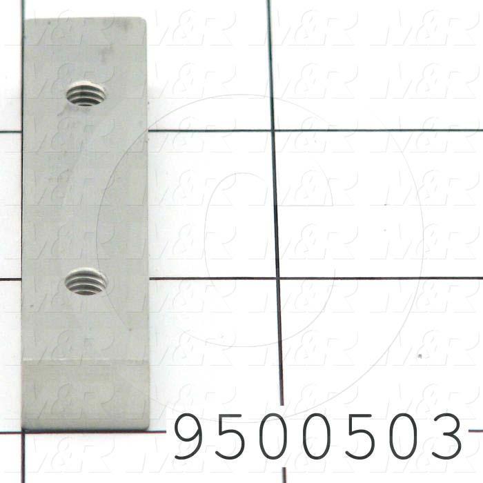 Fabricated Parts, Front Spacer, 2.30 in. Length, 0.50 in. Width, 0.35 in. Height