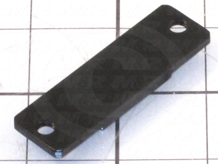 Fabricated Parts, Front Stop, 2.50 in. Length, 0.75 in. Width, 0.19 in. Height