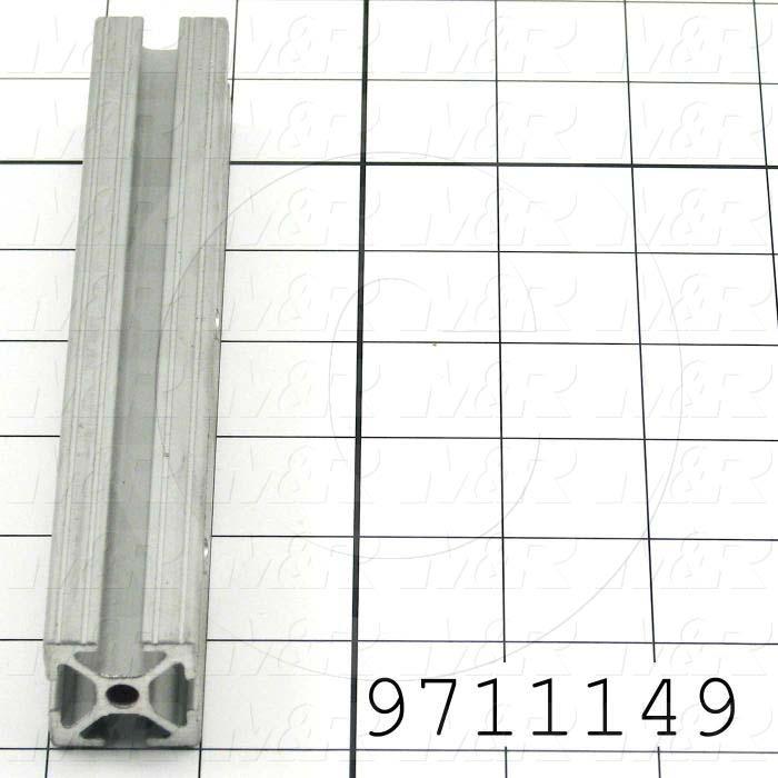 Fabricated Parts, Gripper Adjustment Rail, 6.50 in. Length, 1.00 in. Width, 1.00 in. Height
