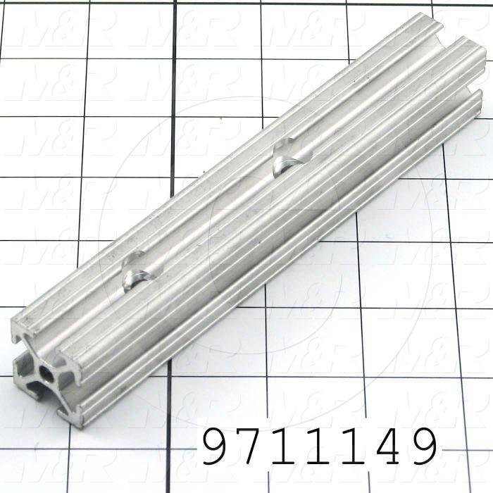 Fabricated Parts, Gripper Adjustment Rail, 6.50 in. Length, 1.00 in. Width, 1.00 in. Height
