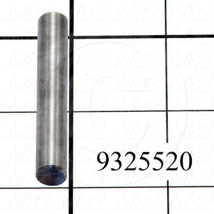 Fabricated Parts, Guide, 2.50 in. Length, 0.375 in. Diameter