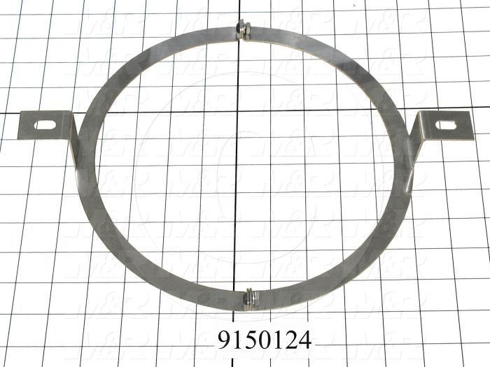 Fabricated Parts, Half Bearing Holder Ring, 8.80 in. Diameter, Retrofit Part