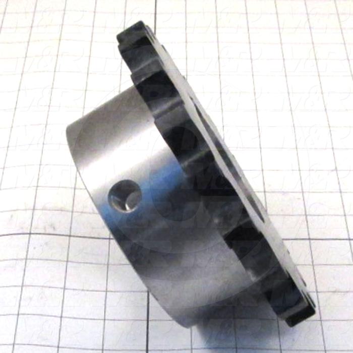 Fabricated Parts, Half Coupling 2-15/16 I.D., 2.63 in. Length, 8.16 in. Height
