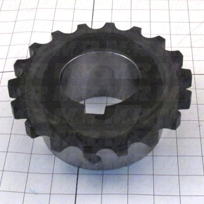 Fabricated Parts, Half Coupling 2-15/16 I.D., 2.63 in. Length, 8.16 in. Height