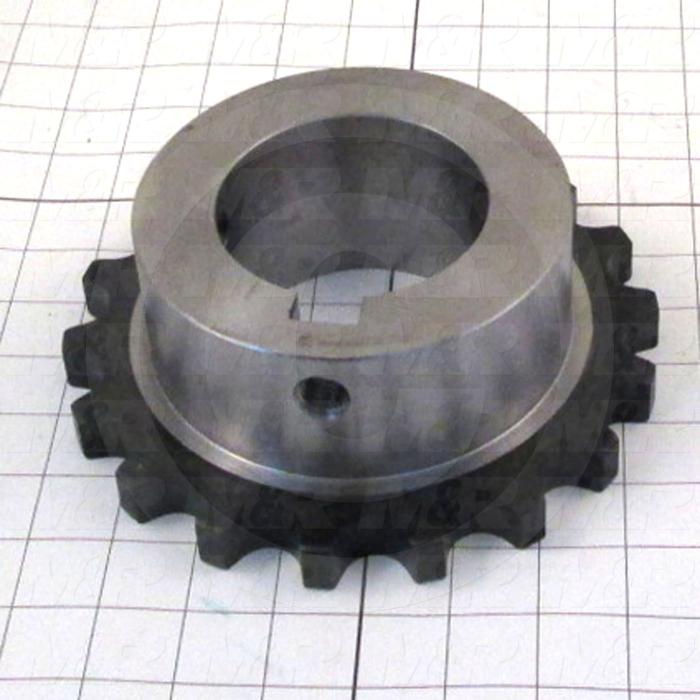 Fabricated Parts, Half Coupling 2-15/16 I.D., 2.63 in. Length, 8.16 in. Height
