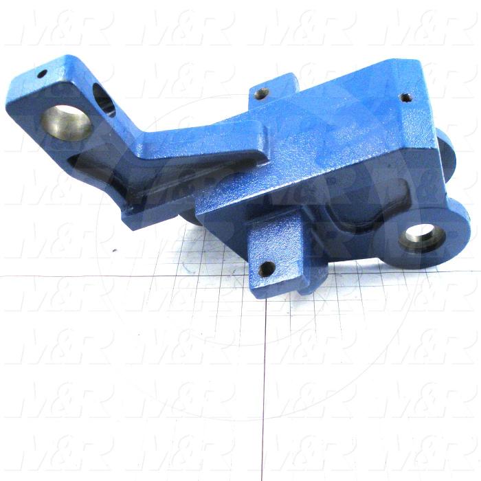 Fabricated Parts, Head Tube Holder Mach, 14.08 in. Length, 14.32 in. Width, 11.60 in. Height