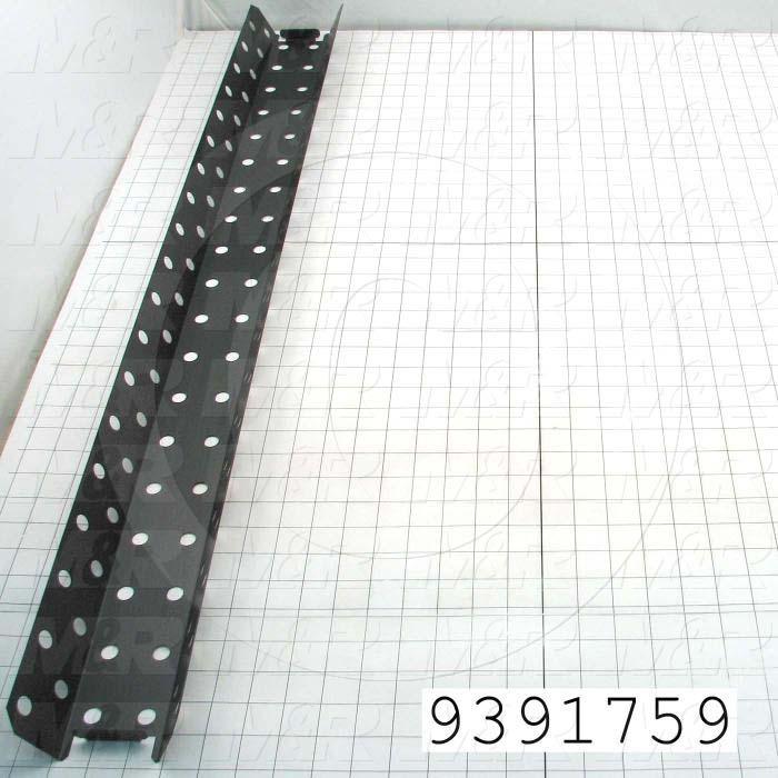 Fabricated Parts, Heat Shield, 38.62 in. Length, 4.57 in. Width, 20 GA Thickness